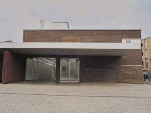 White Cube Bermondsey gallery entrance on Bermondsey Street, London